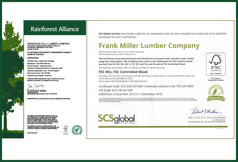 FSC森林管理委員會(huì )認證